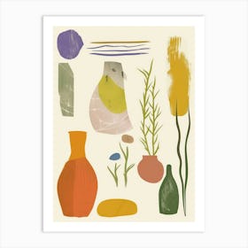 Abstract Home Objects 6 Art Print