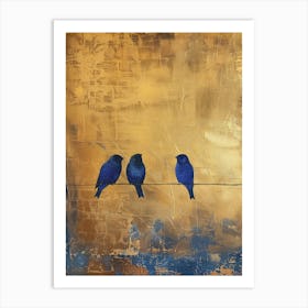 Birds On A Wire Art Print