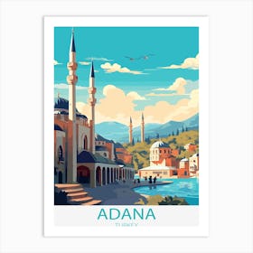 Famous Travel Adana Turkey Art Print