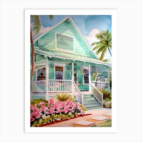 West Cottage Art Print