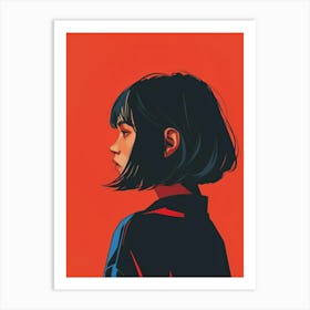 Portrait Of A Girl 5 Art Print