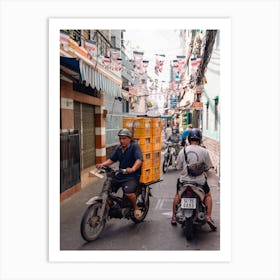 Deliveries In Saigon Art Print