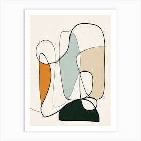 Abstract Line 10 Art Print