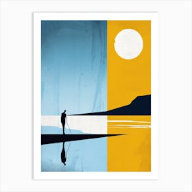 Day In The Life, Scandinavian Simplicity Art Print