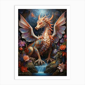 Dragon 4 Art Print