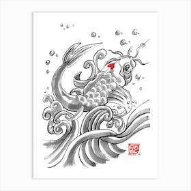 Koi Fish 1 Art Print