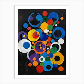 Circles 8 Art Print