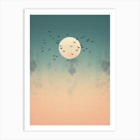 Birds In The Sky 3 Art Print