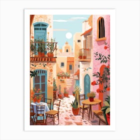 Agadir Morocco 4 Illustration Art Print