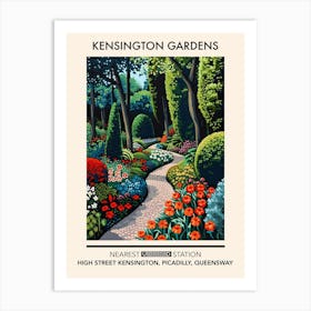 Kensington Gardens London Parks Garden 3 Art Print