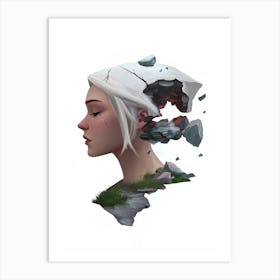 Witch'S Head Art Print