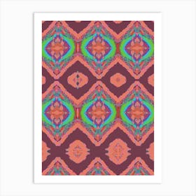 Psychedelic Pattern 9 Art Print