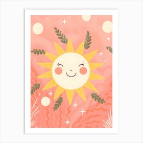 Happy Sun 3 Art Print