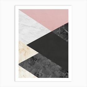 Texture geometry 14 Art Print