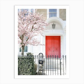 Blossom Doorway Art Print
