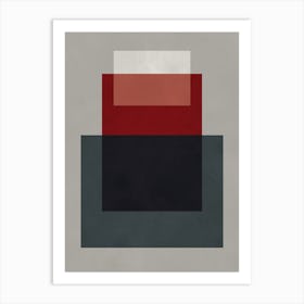 Modern geometry 7 Art Print