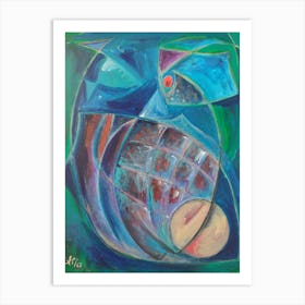 Nature Art With Small Fish Art Print