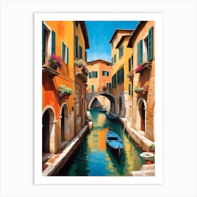 Venice Canal 14 Art Print