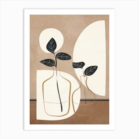 Branches In The Vase 4 Art Print