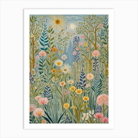 Wildflower Meadow Art Print