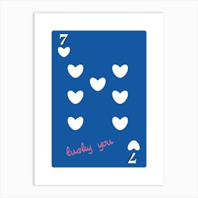 Lucky Hearts Art Print