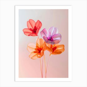 Dreamy Inflatable Flowers Geranium 1 Art Print