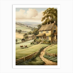 Country Cottage 19 Art Print