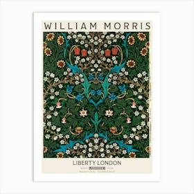 Liberty Print William Morris Tulip Famous Pattern Art Print