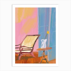 Chair In A Room Art Print