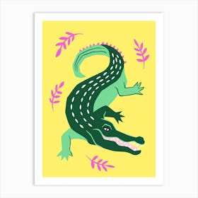 Alligator Art Print