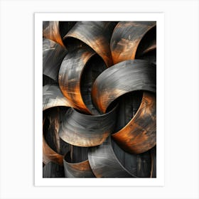 Abstract Steel Art Print