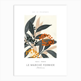 Elderberries Le Marche Fermier Poster 3 Art Print