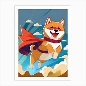 Shiba Inu 3 Art Print