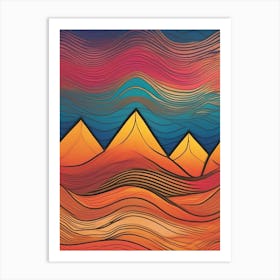 Egyptian Sunrise Art Print