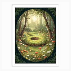 Fairytale Forest Art Print