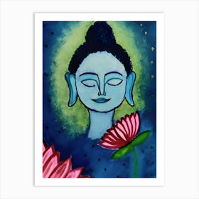 Buddha Painting Art Print