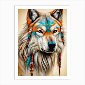 Whitewolf  Art Print
