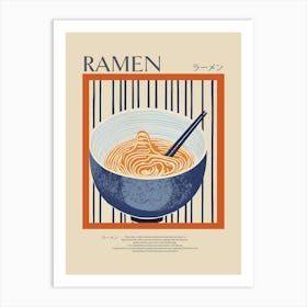 Ramen Bowl Art Print