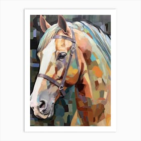 Horse Head Oil Painting Art Print