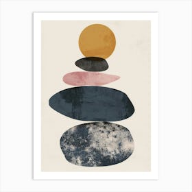 Stacked Stones 2 Art Print