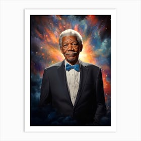 Morgan Freeman (1) Art Print