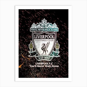 Liverpool Fc Logo Art Print
