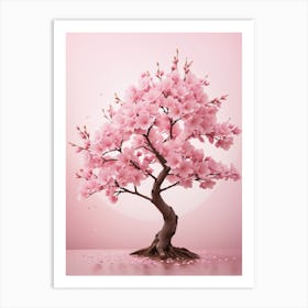 Cherry Blossom Tree 4 Art Print