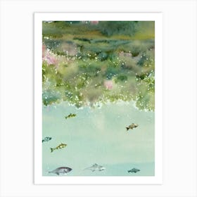 Northern Krill II Storybook Watercolour Art Print