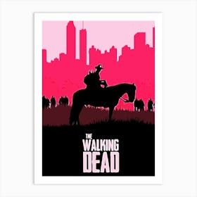 Walking Dead movie 2 Art Print