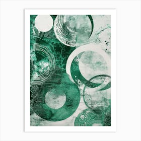 'Circles' 12 Art Print