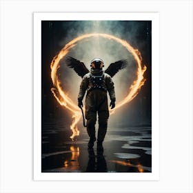 Angels Of Fire Art Print