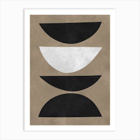 Contemporary forms 3 Art Print