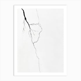 Crack In The Wall Art Print