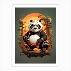 Panda Bear Art Print